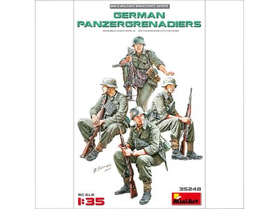 1:35 MiniArt 35248 German Panzergrenadiers - Min35248 - MIN35248