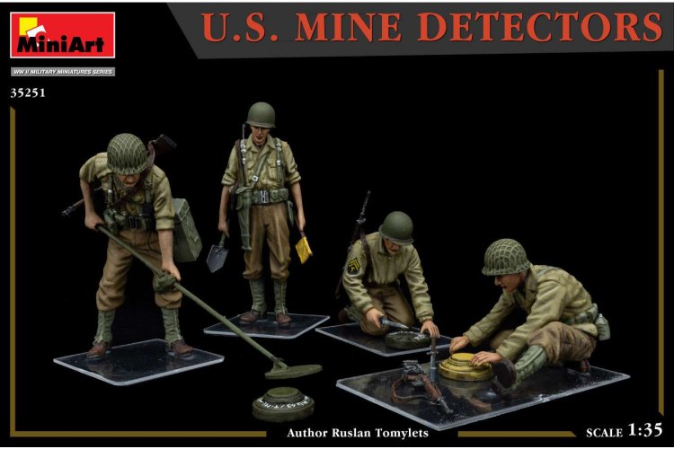 1:35 MiniArt 35251 US Mine Detectors - Min35251 photo01 - MIN35251