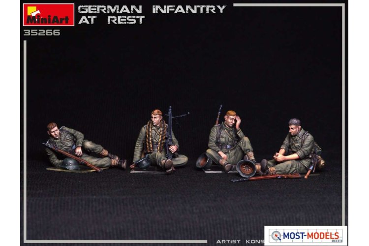 1:35 MiniArt 35266 German Infantery at Rest - Min35266 1 - MIN35266