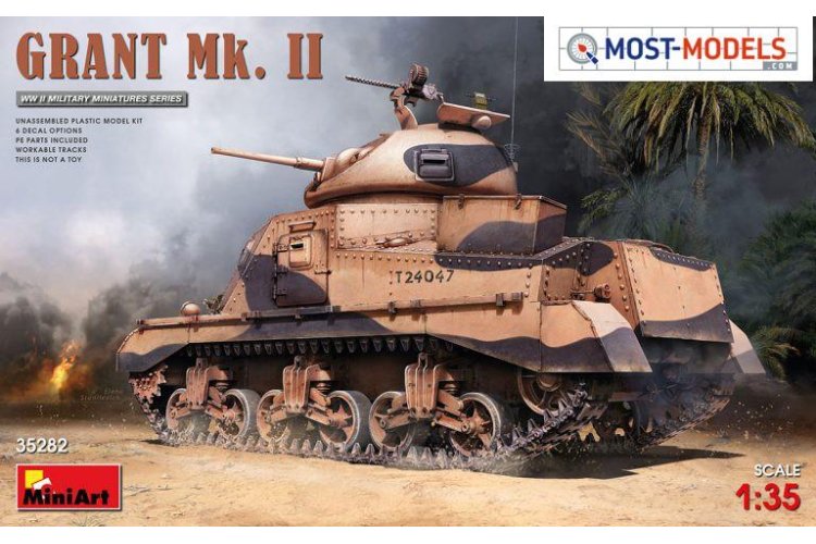 1:35 MiniArt 35282 Grant Mk. II tank - Min35282 - MIN35282