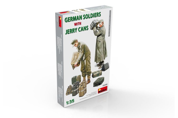 1:35 MiniArt 35286 German soldiers with jerry cans  - Min35286 1 - MIN35286