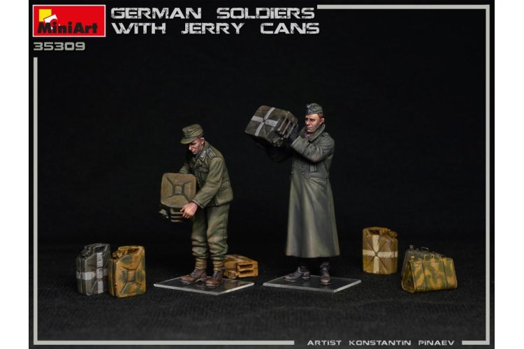 1:35 MiniArt 35286 German soldiers with jerry cans  - Min35286 2 - MIN35286