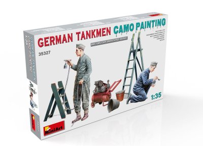 1:35 MiniArt 35327 German Tankmen Camo Painting - Min35327 - MIN35327