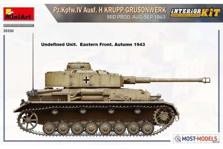 1:35 MiniArt 35330 Pz.Kpfw.IV Ausf. H Krupp-Grusonwerk 1943 - Min35330 side views1 1 - MIN35330