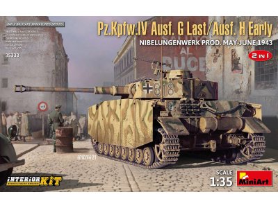 1:35 MiniArt 35333 Pz.Kpfw.IV Ausf. G Last/Ausf. H Early - Min35333 art - MIN35333