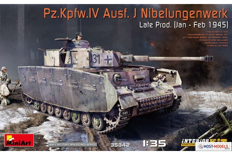 1:35 MiniArt 35342 Pz.Kpfw.IV Ausf. J Nibelungenwerk Late Prod. (Jan–Feb'45)  - Min35342 1 - MIN35342