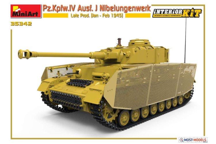 1:35 MiniArt 35342 Pz.Kpfw.IV Ausf. J Nibelungenwerk Late Prod. (Jan–Feb'45)  - Min35342 2 - MIN35342