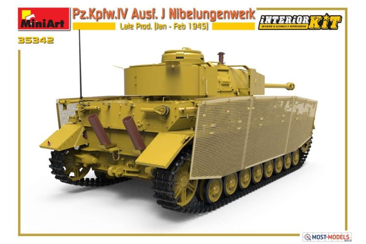 1:35 MiniArt 35342 Pz.Kpfw.IV Ausf. J Nibelungenwerk Late Prod. (Jan–Feb'45)  - Min35342 3 - MIN35342