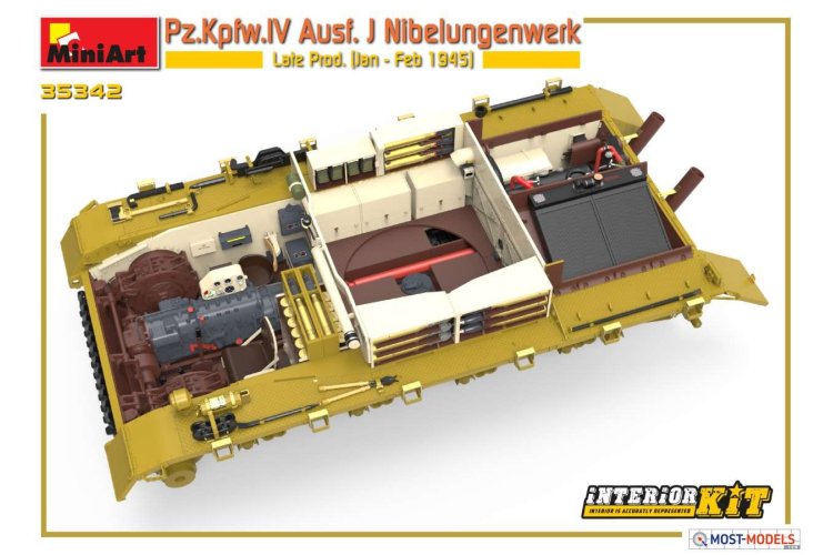 1:35 MiniArt 35342 Pz.Kpfw.IV Ausf. J Nibelungenwerk Late Prod. (Jan–Feb'45)  - Min35342 5 - MIN35342