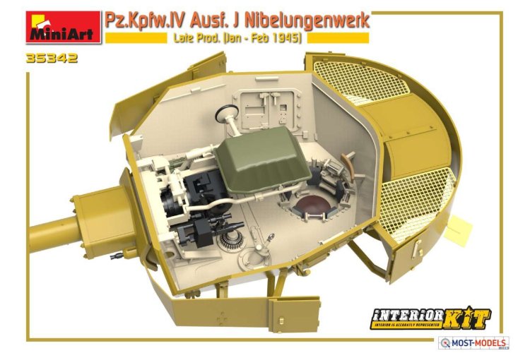 1:35 MiniArt 35342 Pz.Kpfw.IV Ausf. J Nibelungenwerk Late Prod. (Jan–Feb'45)  - Min35342 7 - MIN35342