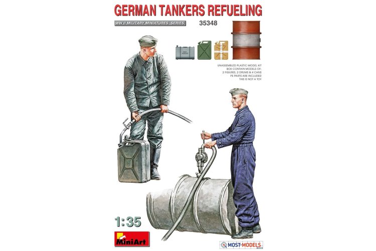 1:35 MiniArt 35348 German Tankers Refueling - Min35348 2 - MIN35348