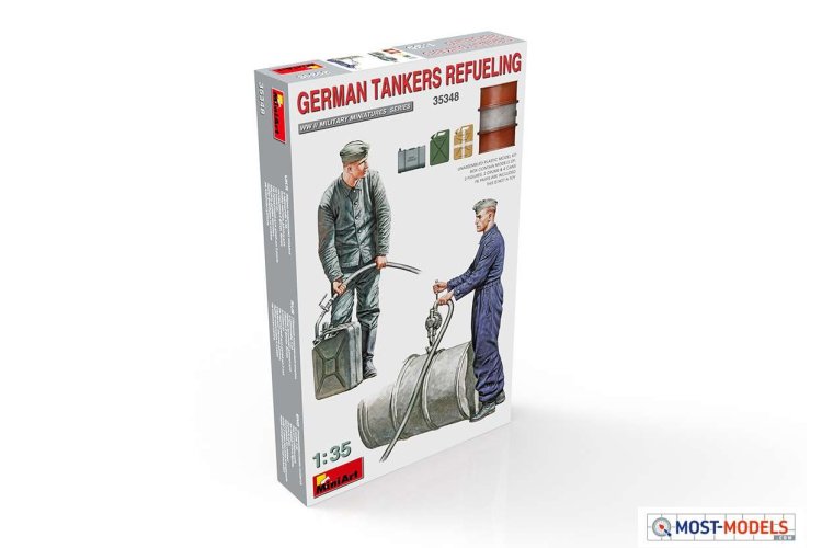 1:35 MiniArt 35348 German Tankers Refueling - Min35348 - MIN35348