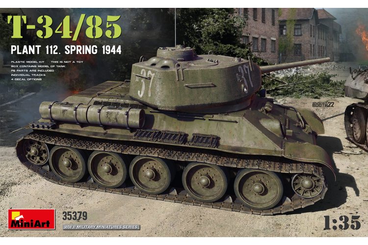 1:35 MiniArt 35379 T-34/85 Plant 112. Spring 1944 - Min35379 1 - MIN35379