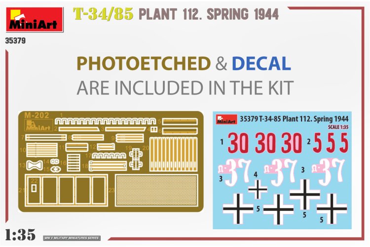 1:35 MiniArt 35379 T-34/85 Plant 112. Spring 1944 - Min35379 6 - MIN35379