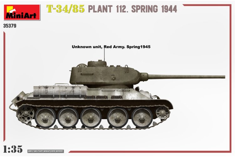 1:35 MiniArt 35379 T-34/85 Plant 112. Spring 1944 - Min35379 9 - MIN35379