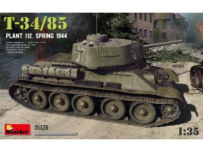 1:35 MiniArt 35379 T-34/85 Plant 112. Spring 1944 - Min35379 - MIN35379