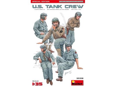 1:35 MiniArt 35391 U.S. Tank Crew - Special Edition - Min35391 art - MIN35391