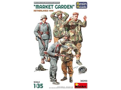 1:35 MiniArt 35393 Market Garden - Netherlands 1944 - Figures with Resin Heads - Min35393 art - MIN35393