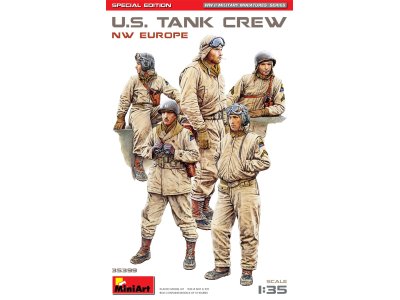 1:35 MiniArt 35399 U.S. Tank Crew Nw Europe - Special Edition - Figures - Min35399 - MIN35399