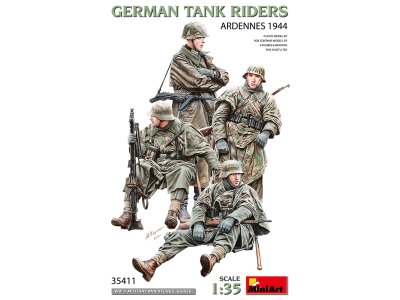 1:35 MiniArt 35411 German Tank Riders - Ardennes 1944 - Min35411 - MIN35411