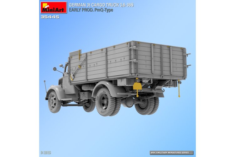 1:35 MiniArt 35445 German Opel Blitz 3t Cargo Truck 3.6-36S - Early Prod. PmQ-Type - Min35445 5 - MIN35445