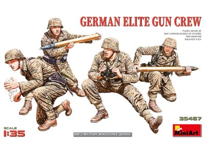 1:35 MiniArt 35467 German Elite Artillery Crew WWII - German Soldiers - Figures - Min35467 1 - MIN35467