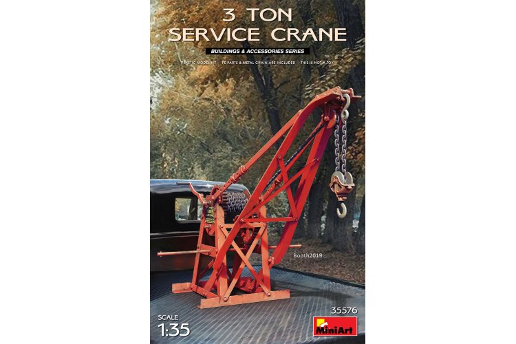 1:35 MiniArt 35576  3 Ton Service Crane - Min35576 art 1 - MIN35576