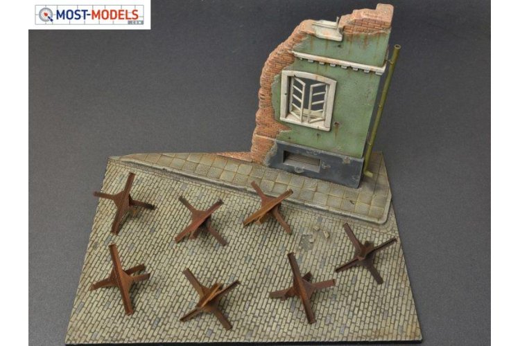 1:35 MiniArt 35579 Anti tank obstacles  - Min35579 2 - MIN35579