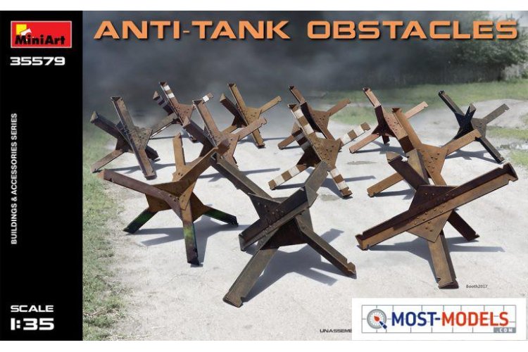 1:35 MiniArt 35579 Anti tank obstacles  - Min35579 - MIN35579