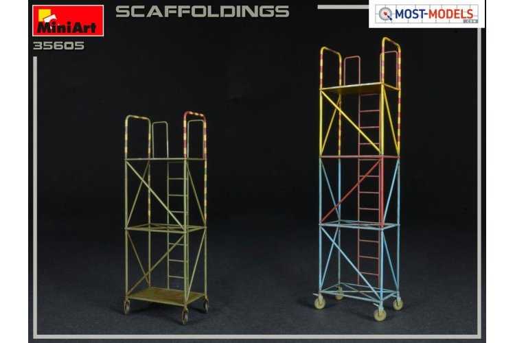 1:35 MiniArt 35605 Scaffoldings - Min35605 1 - MIN35605