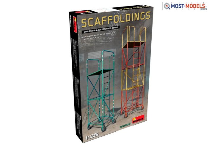 1:35 MiniArt 35605 Scaffoldings - Min35605 - MIN35605