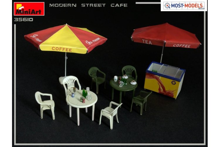 1:35 MiniArt 35610 Modern Street Cafe - Min35610 3 - MIN35610