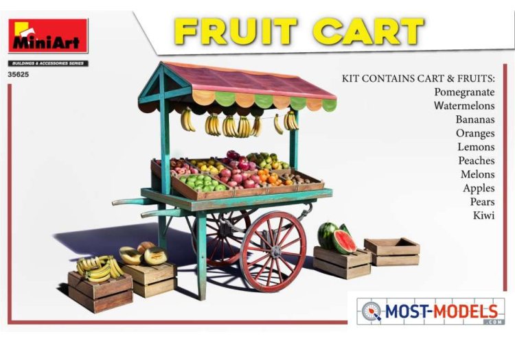 1:35 MiniArt 35625 Fruit Cart - Min35625 img - MIN35625