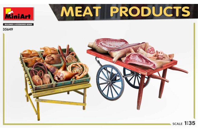 1:35 MiniArt 35649 Meat Products - Min35649 side views - MIN35649