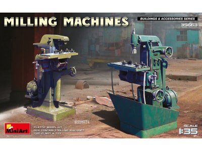 1:35 MiniArt 35663 Lathes for Workshop Diorama - Min35663 1 - MIN35663