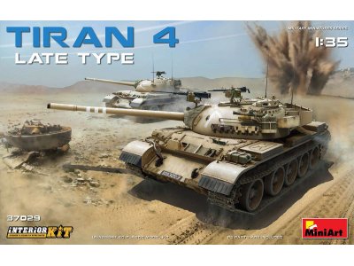 1:35 MiniArt 37029 Tiran 4 late type – with Interior Kit - Min37029 front - MIN37029