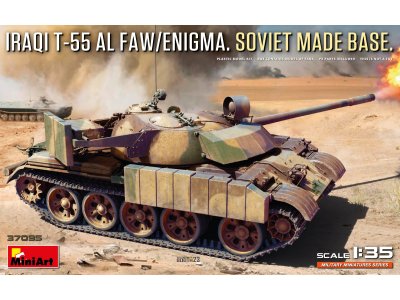 1:35 MiniArt 37095 Iraqi T-55 Al Faw/Enigma - Soviet Made Base - Min37095 1 - MIN37095