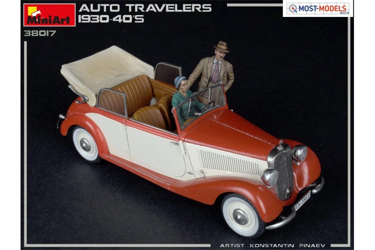 1:35 MiniArt 38017 Auto travelers 1930-40's - Min38017 2 - MIN38017