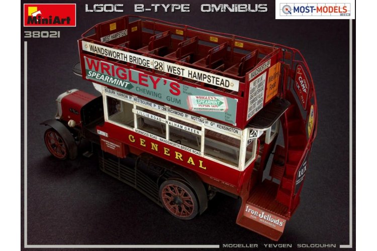 1:35 MiniArt 38021 LGOC B-Type London Omnibus - Min38021 2 - MIN38021