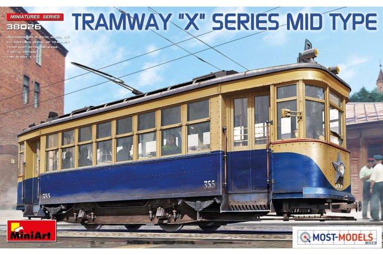 1:35 MiniArt 38026 Tramway X Series - MID Type - Min38026 1 - MIN38026