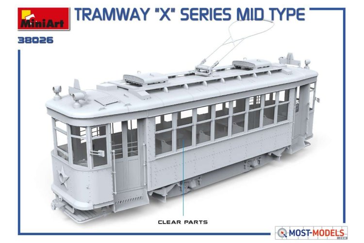 1:35 MiniArt 38026 Tramway X Series - MID Type - Min38026 renders 1 - MIN38026