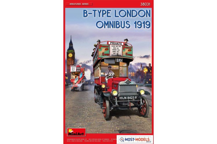 1:35 MiniArt 38031 B-TYPE London Omnibus 1919 - Min38031 1 - MIN38031