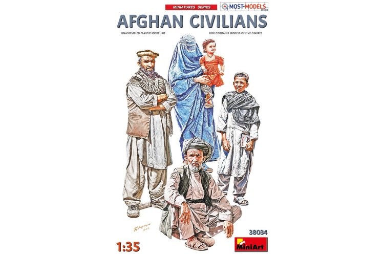 1:35 MiniArt 38034 Afghan Civilians - Min38034 1 - MIN38034