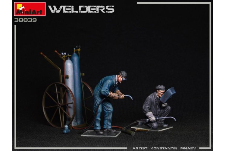 1:35 MiniArt 38039 Welders - Min38039 2 - MIN38039