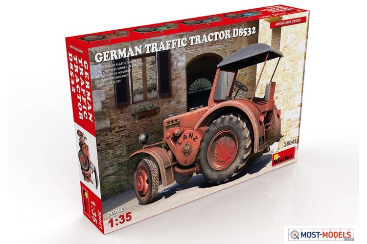 1:35 MiniArt 38041 German Traffic Tractor Lanz D8 - Min38041 - MIN38041