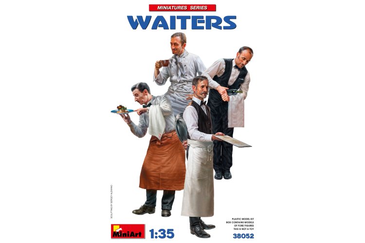 1:35 MiniArt 38052 Waiters - Figures - Min38052 art 1 - MIN38052