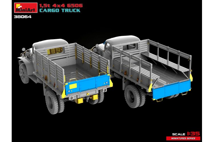 1:35 MiniArt 38064 1,5t 4X4 G506 Cargo Truck - Min38064 11 - MIN38064