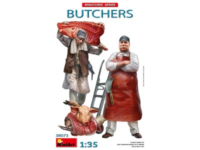 1:35 MiniArt 38073 Butchers - 2 Figures - Min38073 art - MIN38073