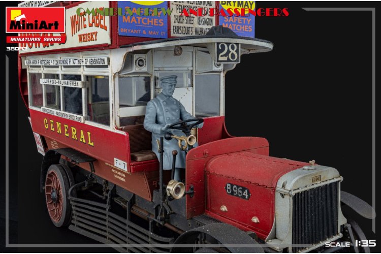 1:35 MiniArt 38092 Omnibus Crew and Passengers - 6 Figuren - Min38092 4 - MIN38092