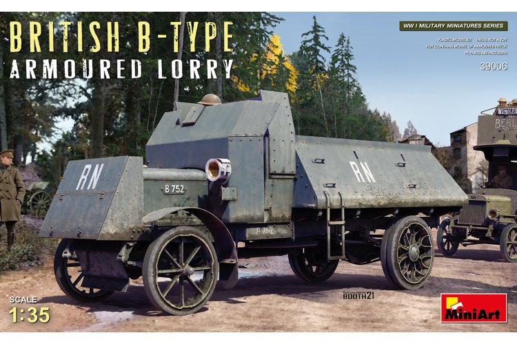 1:35 MiniArt 39006 British B-Type Armoured Lorry - Min39006 art 1 - MIN39006